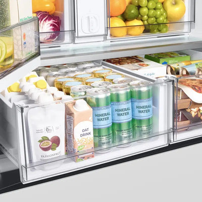 Bespoke 3-Door French Door Refrigerator (30 Cu. Ft.) with Family Hub Panel (With Customizable Door Panel Colors) | Fridge.com