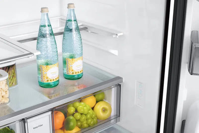 Bespoke 3-Door French Door Refrigerator (30 Cu. Ft.) with Customizable Door Panel Colors and Beverage Center | Fridge.com