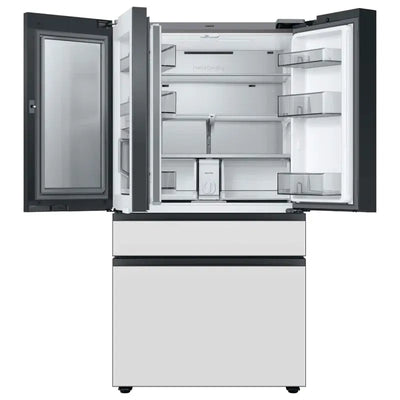 Bespoke Counter Depth 4-Door French Door Refrigerator (23 Cu. Ft.) with Family Hub™ | Fridge.com