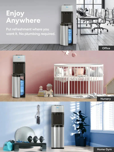 Brio Free Standing Bottom Loading Water Dispenser | Fridge.com