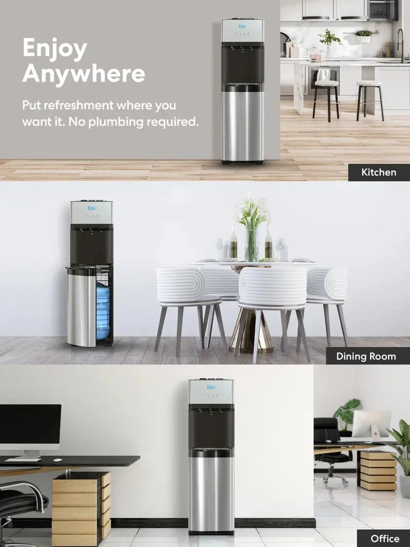 Brio Free Standing Bottom Loading Water Dispenser | Fridge.com