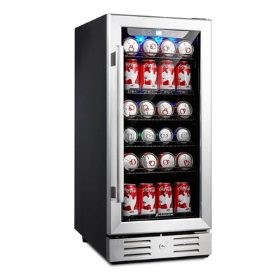 Built-In Refrigeration 96 Can 15" Convertible Beverage Refrigerator | Fridge.com