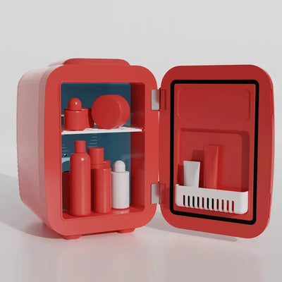 CAYNEL Outdoor Retro 0.15 Cubic Feet Portable Countertop Mini Fridge | Fridge.com