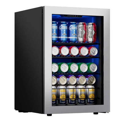 CLF 80 Cans (12 Oz.) Beverage Refrigerator Freestanding Wine Cooler | Fridge.com