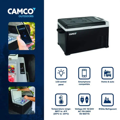 Camco 1.05 Cubic Feet Convertible Mini Fridge with Freezer | Fridge.com