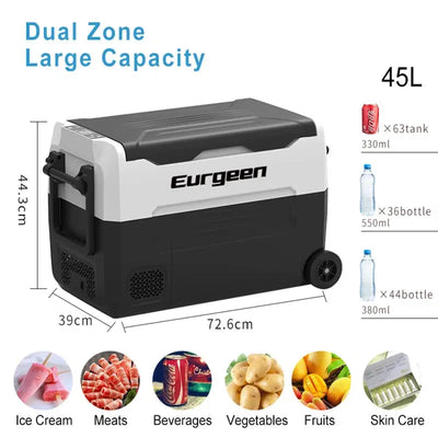 Cismea 1.59 Cubic Feet Convertible Mini Fridge with Freezer | Fridge.com