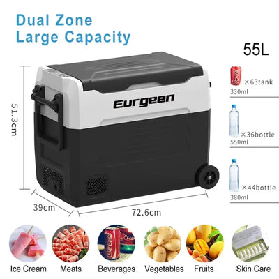 Cismea 1.94 Cubic Feet Convertible Mini Fridge with Freezer | Fridge.com