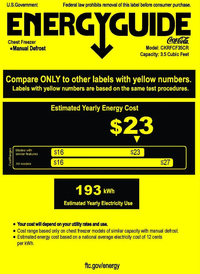 Coca-Cola Retro 3.2 Cubic Feet Freestanding Mini Fridge | Fridge.com