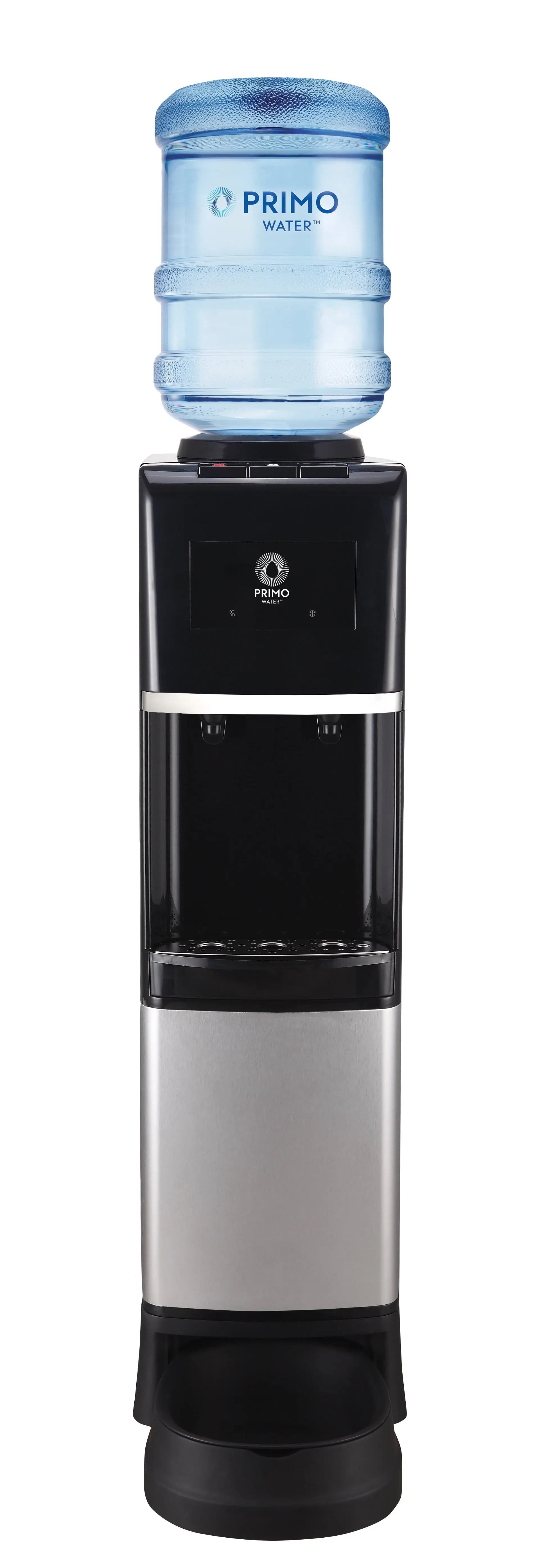 Primo water dispenser plus pet deals station- black