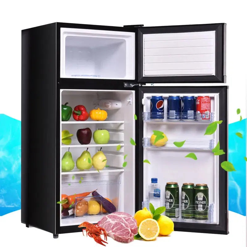 Costway 3.4 Cubic Feet Portable Freestanding Mini Fridge with Freezer | Fridge.com