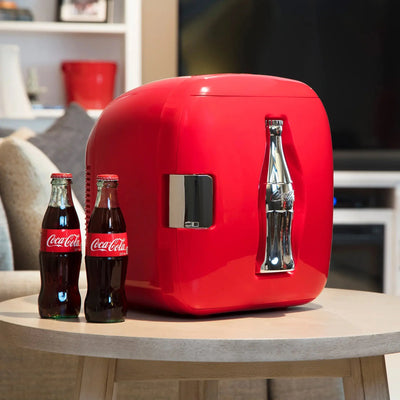 Coca-Cola Heritage 12 Can Portable Cooler/Warmer AC/DC 7.9L (8.3 Qt) | Fridge.com