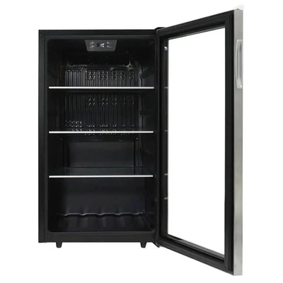Danby 4.5 Cu. Ft. 115 Can Free-Standing Beverage Center DBC045L1SS | Fridge.com