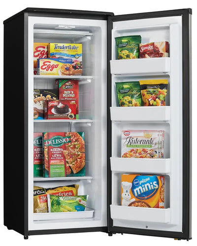 Designer 8.5 Cubic Feet Upright Freezer with Adjustable Temperature Controls | Fridge.com