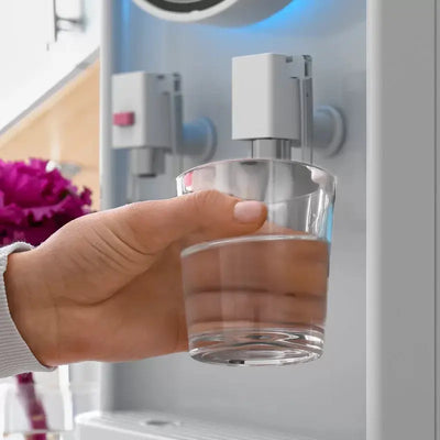 Drinkpod LLC White Free Standing Bottleless Electric Filtered Water Dispenser | Fridge.com