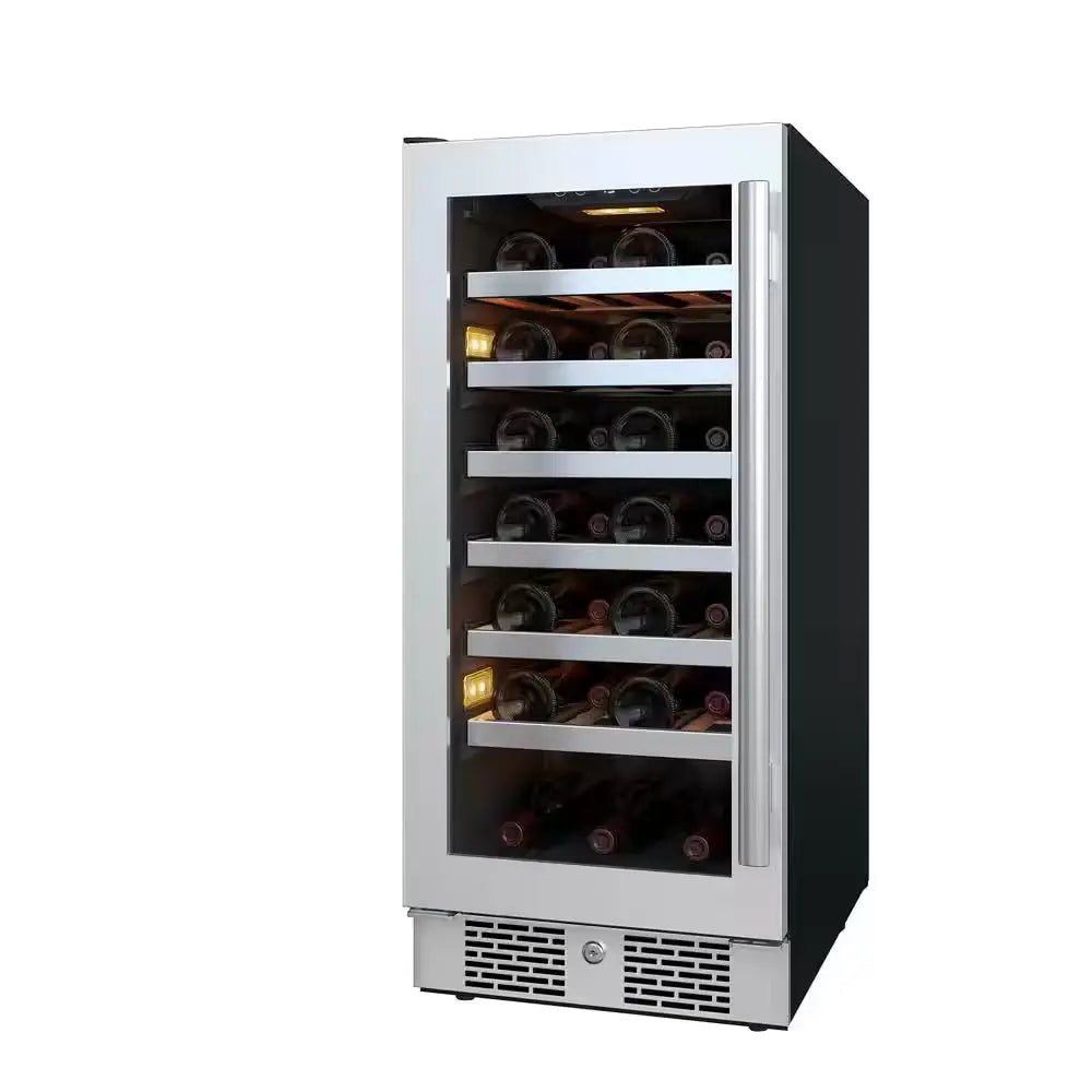 Dual Zone 27-Bottle Built-In Wine Cooler | Fridge.com
