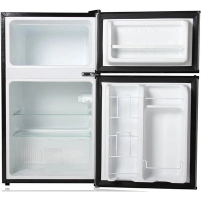 Energy Star 3.1-Cu. Ft. 2-Door Small Refrigerator with Freezer in White | Fridge.com