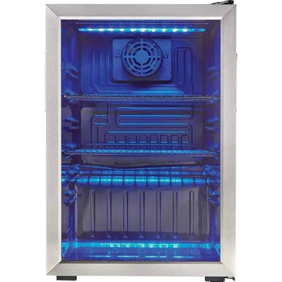 Entertainer 95 Can (12 Oz.) Freestanding Beverage Refrigerator with Wine Storage | Fridge.com