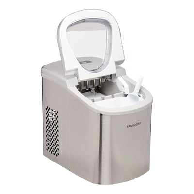 FRIGIDAIRE 26 Ib Stainless-Steel Counter Top Ice Maker - Stainless-Steel | Fridge.com