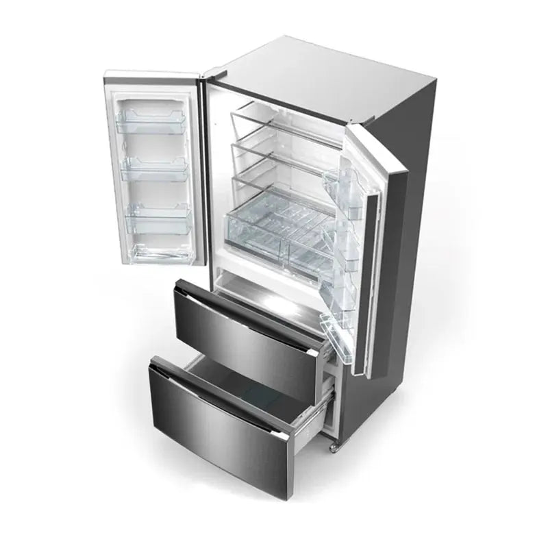 Forno 33" French Door 19 Cu. Ft. DOE Certified Refrigerator | Fridge.com