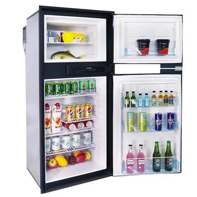 10 Cu.Ft. 12V/DC RV Built-In/Freestanding Double Door Refrigerator W/Freezer, Auto Defrost | Fridge.com