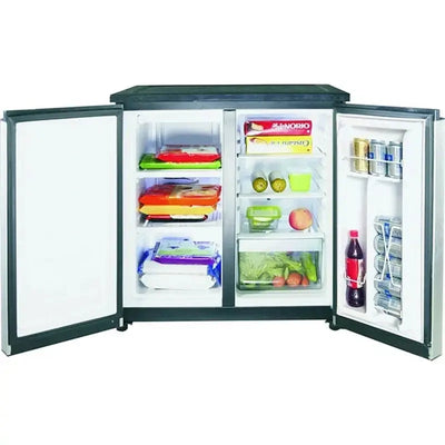 RCA 5.5 CU. FT. Side by Side 2 Door Refrigerator/Freezer | Fridge.com