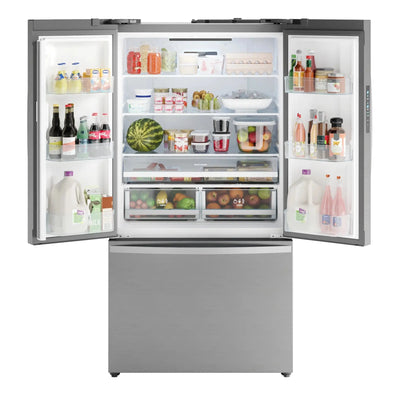 Kenmore 20.3 Cu. Ft. Counter-Depth ENERGY STAR® Stainless Steel Refrigerator/Freezer W/French Doors | Fridge.com