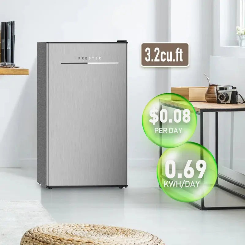 Frestec 3.1 Cu. Ft. Mini Fridge | Fridge.com