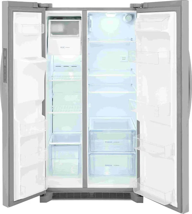 Frigidaire 25.6 Cu. Ft. 36" Standard Depth Side by Side Refrigerator | Fridge.com