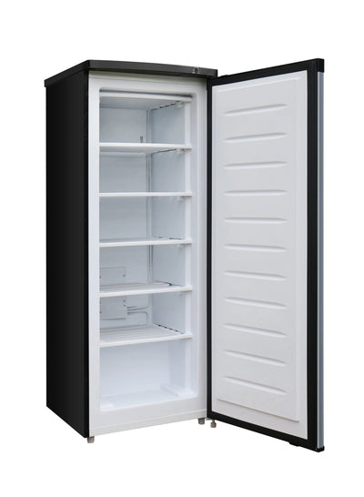 Frigidaire 6.5 Cu. Ft. Retro Upright Freezer, Platinum Silver | Fridge.com