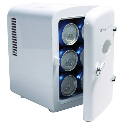 Frigidaire EFMIS129-WHITE 6 Can Beverage Cooler, White,4 Liters | Fridge.com