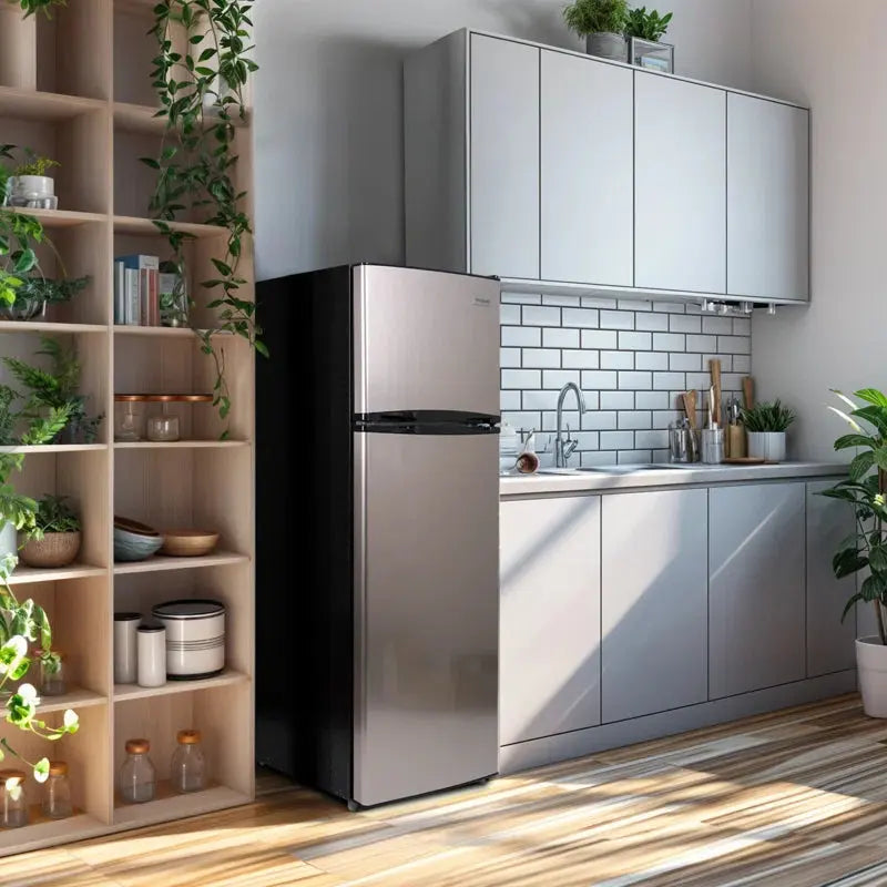 Frigidaire Platinum Fridge Freezer Combo, 7.5 Cu. Ft. Capacity Apartment Size Fridge with Freezer | Fridge.com