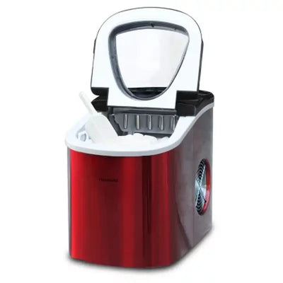Frigidaire Red Stainless Steel 26Lb Ice Maker | Fridge.com