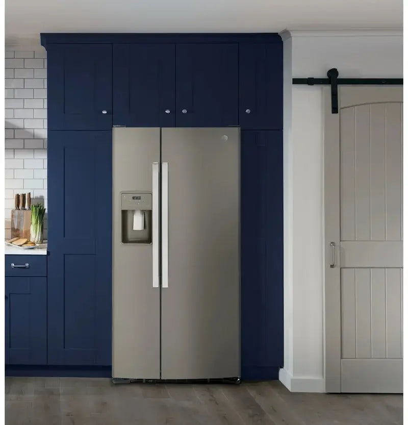 GE 33" Side by Side 23 Cu. Ft. Refrigerator | Fridge.com