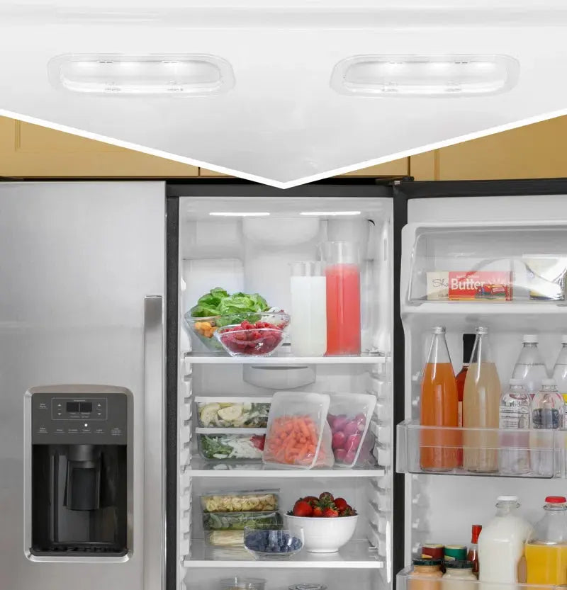 GE 36" Side by Side 25.3 Cu. Ft. Refrigerator | Fridge.com
