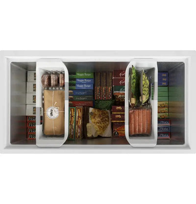 GE Appliances 10.7 Cubic Feet Cu. Ft. Garage Ready Chest Freezer with Adjustable Temperature Controls | Fridge.com