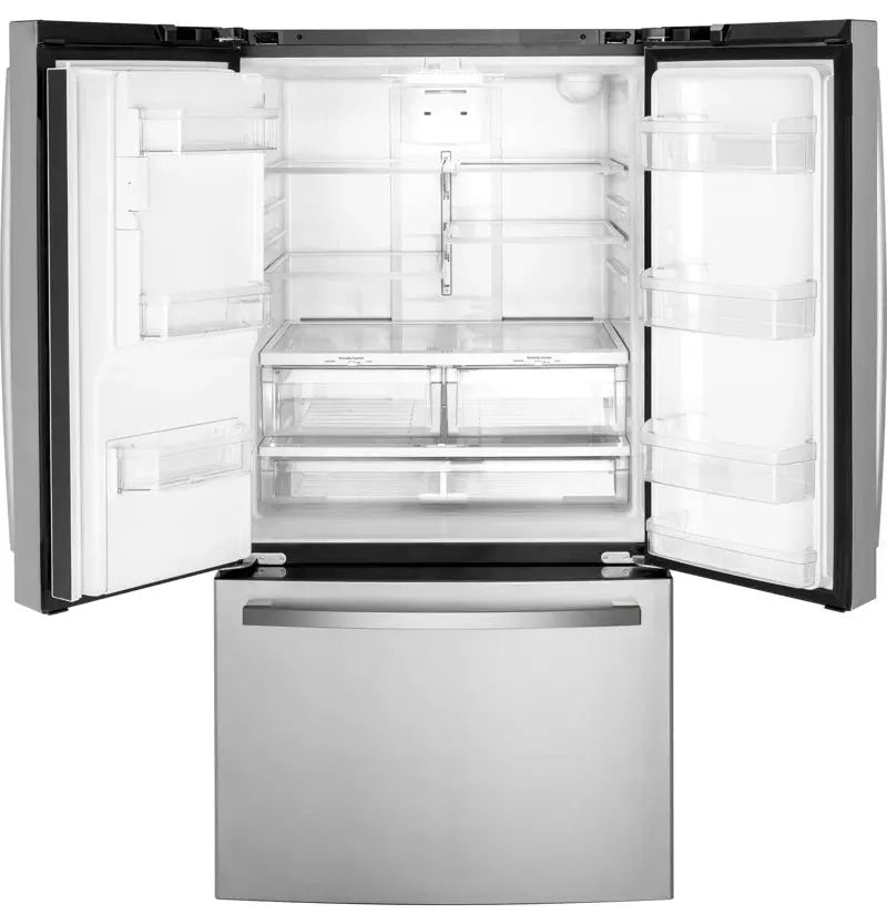 GE Energy Star 20.6 Cu Ft Fingerprint Resistant Counter Depth French Door Refrigerator | Fridge.com