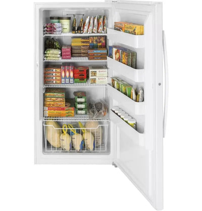 GE Garage Ready 17.3 Cu. Ft. Frost-Free Upright Freezer | Fridge.com