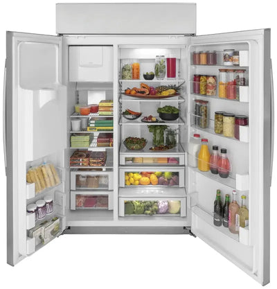 GE Profile Smart Appliances 48" Side by Side 28.7 Cu. Ft. Smart Refrigerator | Fridge.com