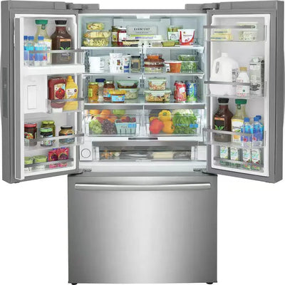 Gallery 23.3 Cu. Ft. French Door Refrigerator in Stainless Steel, Counter-Depth | Fridge.com