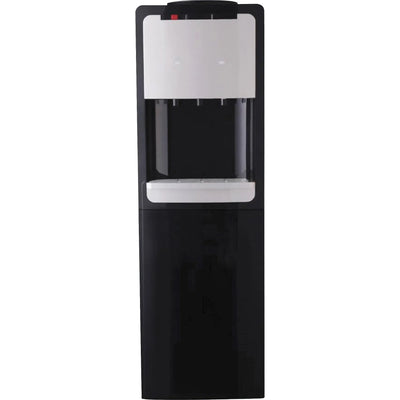 Genuine Joe 110-Volt Water Cooler - 1.32 Gal - 38" X 13.4" X 12.3" - Black, Silver | Fridge.com