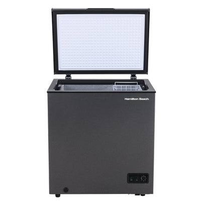 Hamilton Beach 5.0 Cu Ft Chest Freezer with Unique Granite Finish Cabinet, Manual Defrost | Fridge.com
