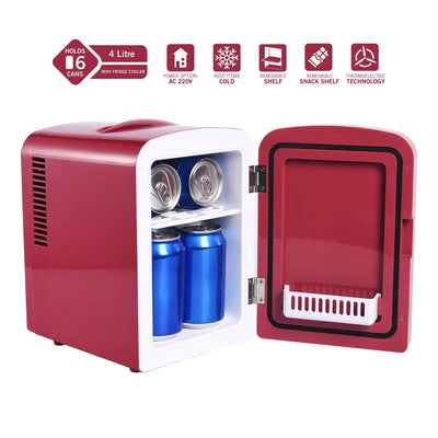 Harry Potter Red Gryffindor 4L 6 Can Cooler Mini Fridge | Fridge.com