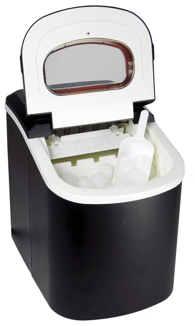 Koolatron 25Lb Portable Countertop Ice Maker KIM26, Black | Fridge.com