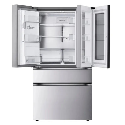 LG 29 Cu. Ft. Smart Instaview® Door-In-Door® Standard-Depth Max 4-Door French Door Refrigerator with Mycolor | Fridge.com