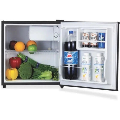 Lorell 1.6 Cu Ft Compact Refrigerator 72311LORELL, Black | Fridge.com