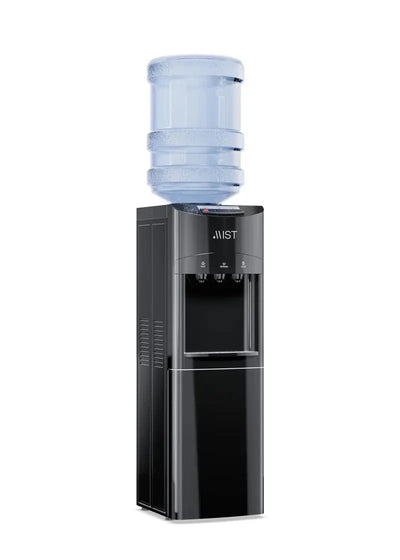 MIST Black Free Standing Top Loading Electric Water Dispenser | Fridge.com