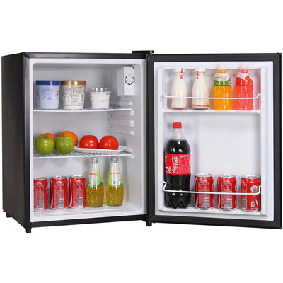 Magic Chef 18.5 Inch Width 2.4 Cu. Ft. All Refrigerator in Black with Single Door | Fridge.com