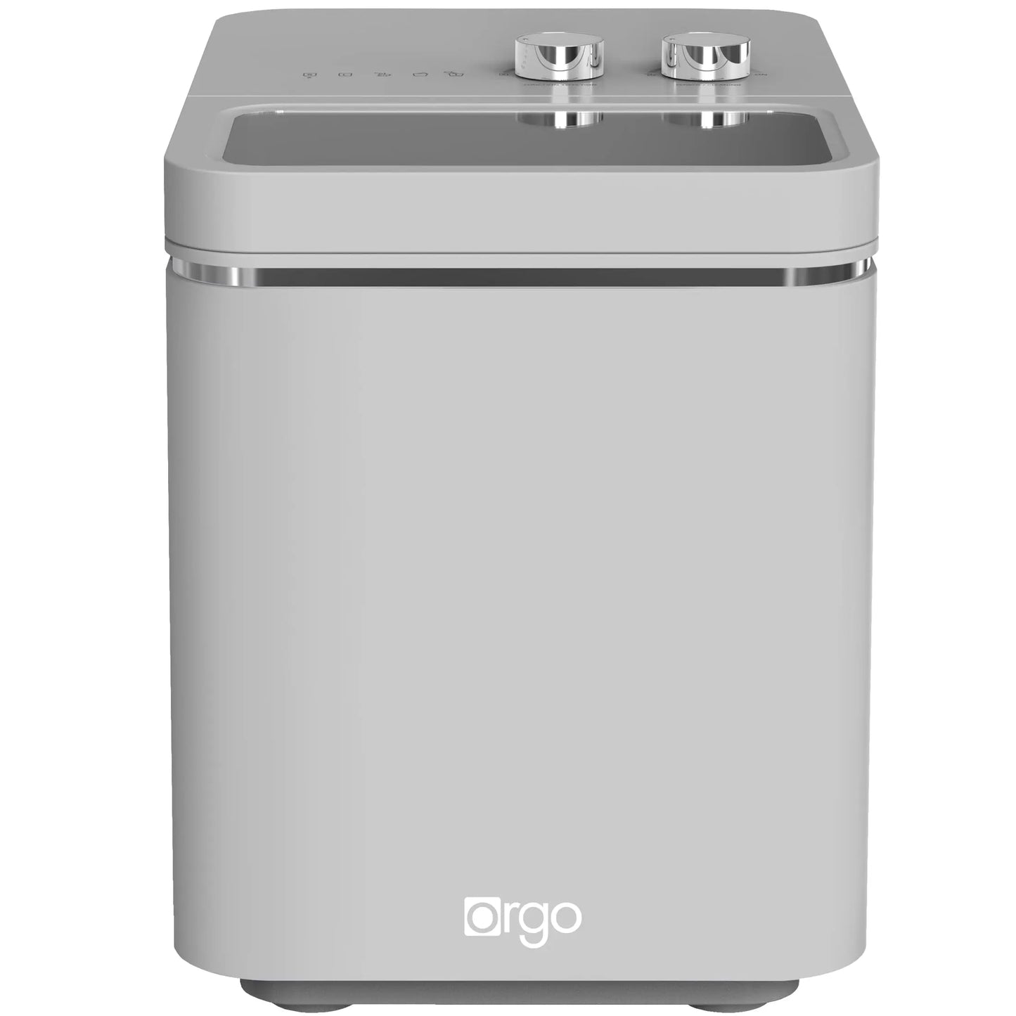 Orgo Products The Sierra Countertop Ice Maker, Bullet Shaped Ice Type, Charcoal | Fridge.com