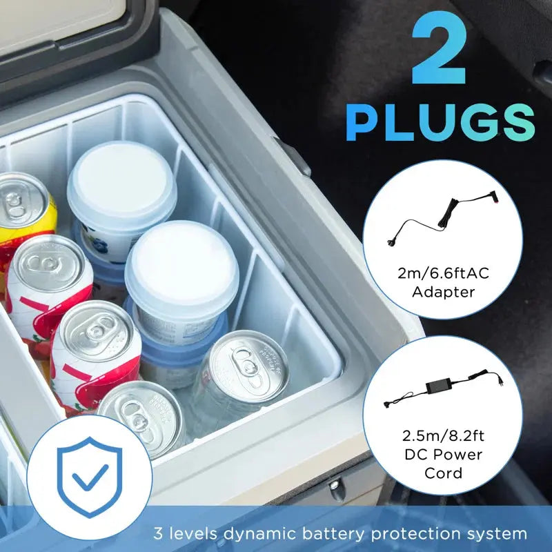 Outsunny 45 Cubic Feet Built-In Mini Fridge with Freezer | Fridge.com