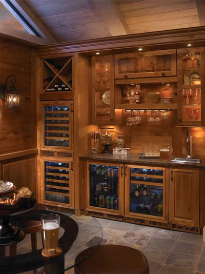 Perlick C-Series 5.2 Cubic Feet Stainless Steel Outdoor Single Tap Freestanding Kegerator with Adjustable Temperature | Fridge.com